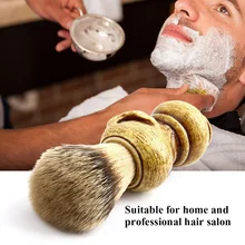 Men Shaving Brush Resin Skull Head Skeleton Natural Resin Handle Makeup Brush Barber Tools For Men