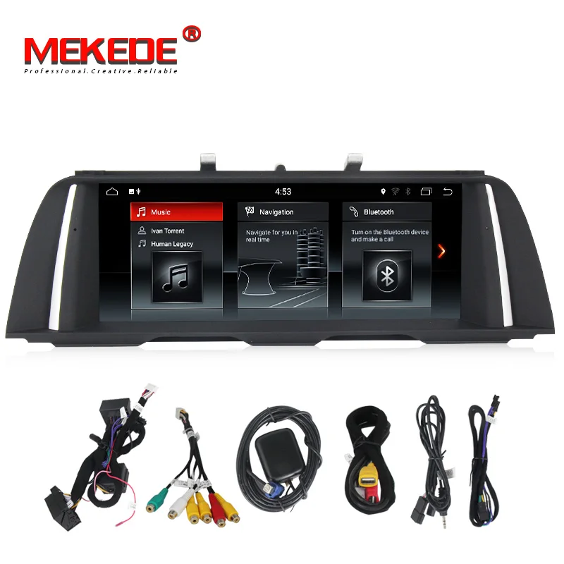 

New! ID6 IPS Screen Android 7.1 Car multimedia player radio for BMW 5 Series F10 F11 2010-2017 GPS Navigation WIFI BT 2+32G F10