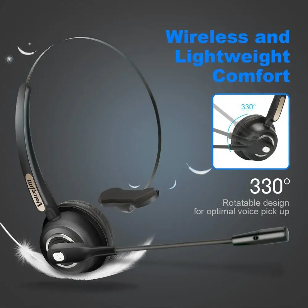 Bluetooth гарнитура/гарнитура для водителя грузовика VoieJoy беспроводные наушники с