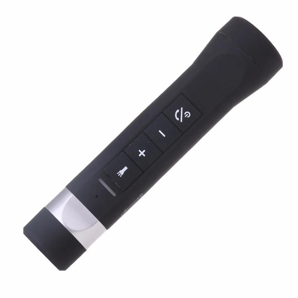 

1Pc Outdoor Wireless Bluetooth Speaker Flashlight Torch Power Bank Support TF FM