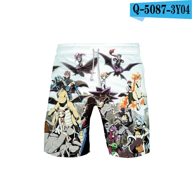 Мужская одежда для плавания с 3D покемоном Пикачу, Шорты для плавания, пляжные шорты, шорты для плавания, Шорты для плавания, мужские спортивные шорты для мужчин - Цвет: 3d-st91