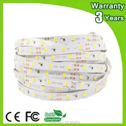 (10 шт./лот) 5 м 300 светодиоды smd3528 60leds/м 2 года гарантии Epistar 12 В IP65 Водонепроницаемый Гибкая RGB 3528 Светодиодные ленты огни