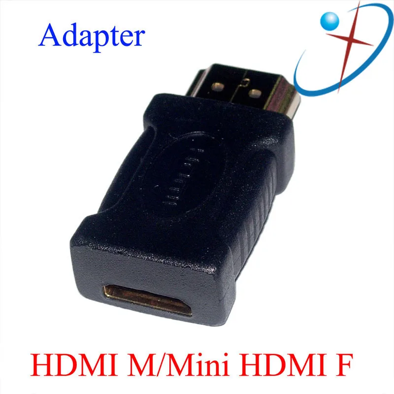 10pcs HDMI MALE TO MINI FEMALE ADAPTER CONNECTOR F-M |