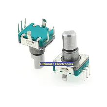 2 шт. автомобильный DVD потенциометр навигации/автомобильный DVD переключатель громкости/360 градусов кодировщик/переключатель громкости EC11 полукруглая ручка