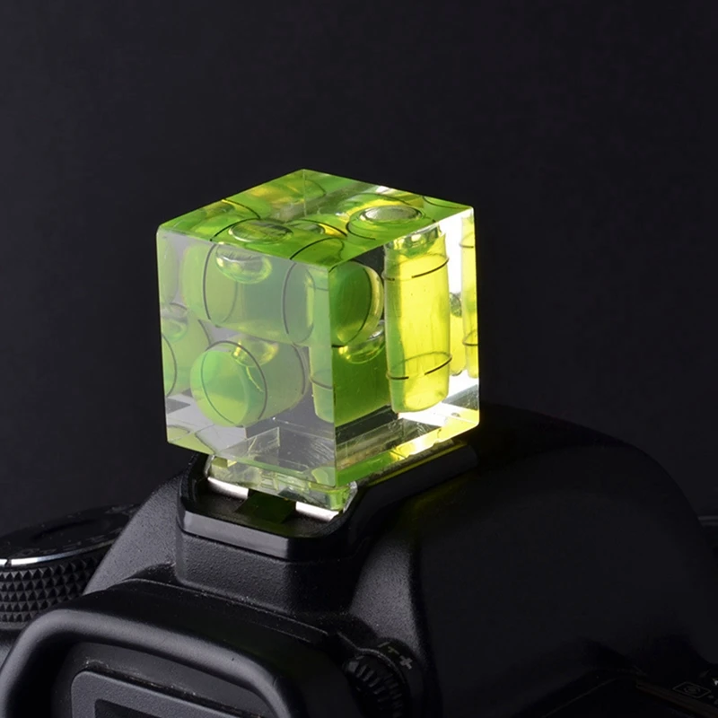 Hot Shoe Three Axis Triple Bubble Spirit Level For Canon Nikon Panasonic Fujifilm Olympus Pentax Digital and Film Cameras (5)