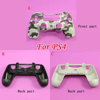 

YuXi Replacement For PlayStation 4 PS4 Controller For Dualshock 4 Front/ Back Side Housing Shell, V1 old version JDM-001 011
