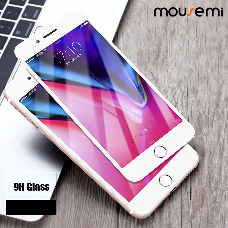 MOUSEMI Защитное стекло для iPhone 7 экрана закаленное 8 6 s Plus X XS Max XR стекло|Защитные