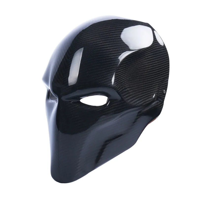 Дезстроук СТРЕЛКА углерода Волокно маска DIY ручной черный взрослых полный Уход за кожей лица маска