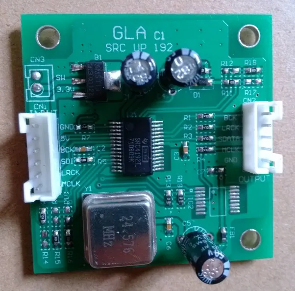 I2S rate of 192K/24BIT plate, SRC4192 upgrade board, DAC upgrade board ...