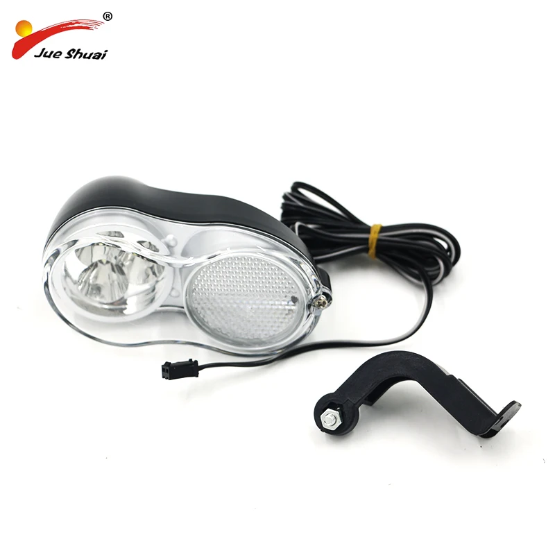 Excellent Bicycle Light 36V 48V LED Cycling Front Light Bike light Lamp Torch Waterproof Electric Bike Headlight for Motorcycle e Bike Kit 4