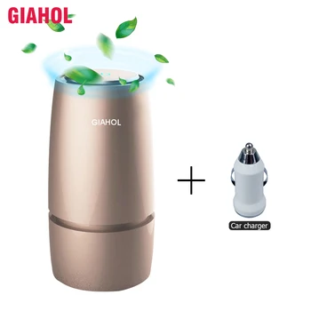 

Ultra-quiet Negative ion Air purifier USB Intelligent Aromatherapy Air Freshner Car Mini Purifier Remove PM2.5 Smoke Odor Dust