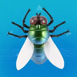 Инфракрасный дистанционное управление реалистичные Housefly RC животных Fly насекомых игрушка подарочные гаджеты Electronicos игрушечные лошадки для