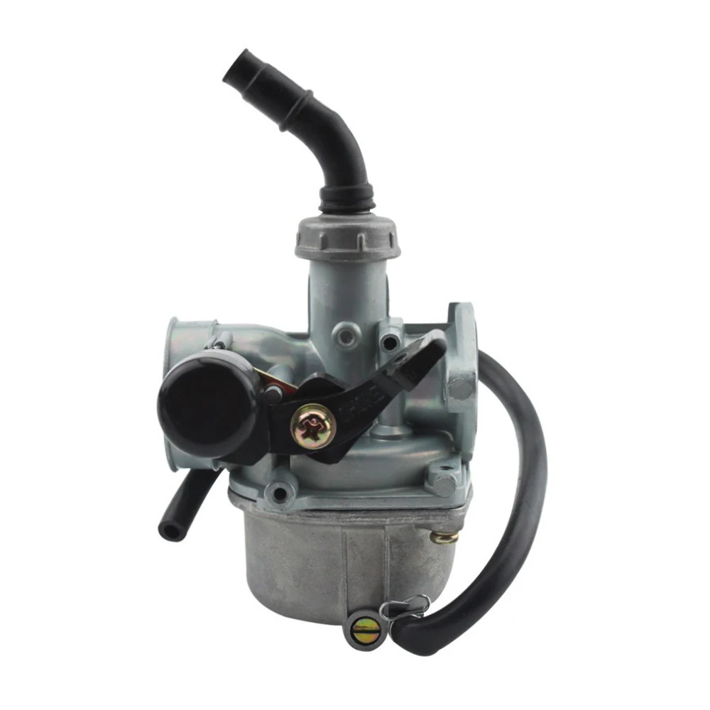 GOOFIT PZ20 20 мм Карбюратор с воздушным фильтром ручной дроссель для 50cc 70cc 90cc 110cc ATV Go kart