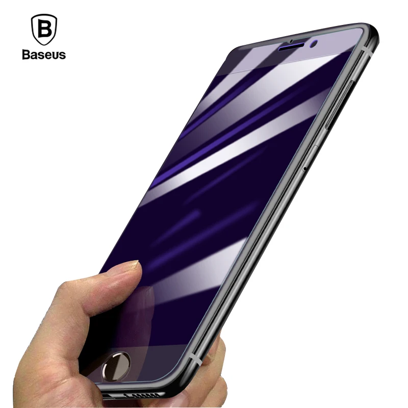 Kopen Baseus 0.2 amp; 0.3 MM HD Screen Protector voor iPhone 8 7 7 Plus 9 H Gehard Glas Ultra Dunne Beschermende Glas Film Voor iPhone 7 glas