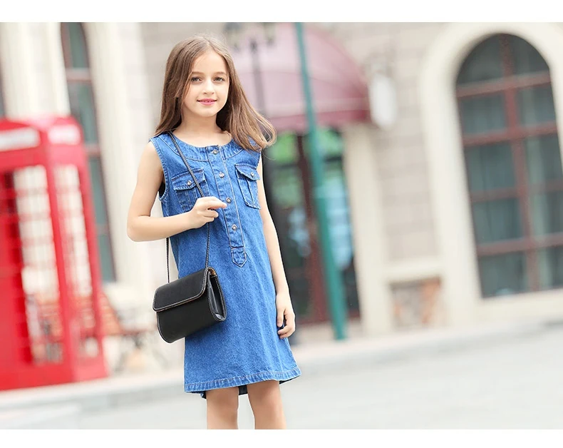 pocket denim dress 1-14