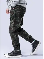 2018 военные камуфляжные брюки мужские осенние повседневные штаны-карго мужские камуфляжные военные брюки свободные Midweight Cargo Брюки