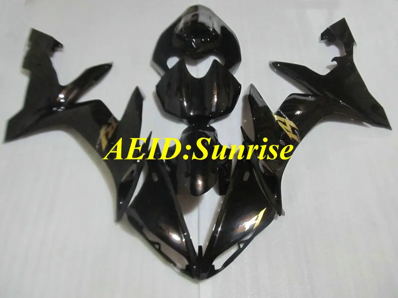 

Motorcycle Fairing kit for YAMAHA YZFR1 04 05 06 YZF R1 2004 2005 2006 YZF1000 ABS gloss black Fairings set+gifts YF01