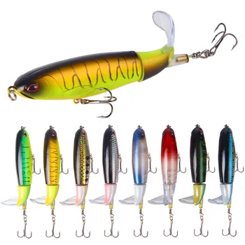 

1Pcs Whopper Popper 14cm 35g Topwater Fishing Lure Artificial Fishing Tackle