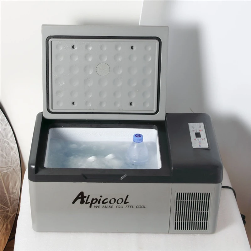 -20 Degrees Freeze Fridge 15L High Quality 12V/24V Portable Compressor Car Refrigerator Multi-Function Home Cooler Freezer