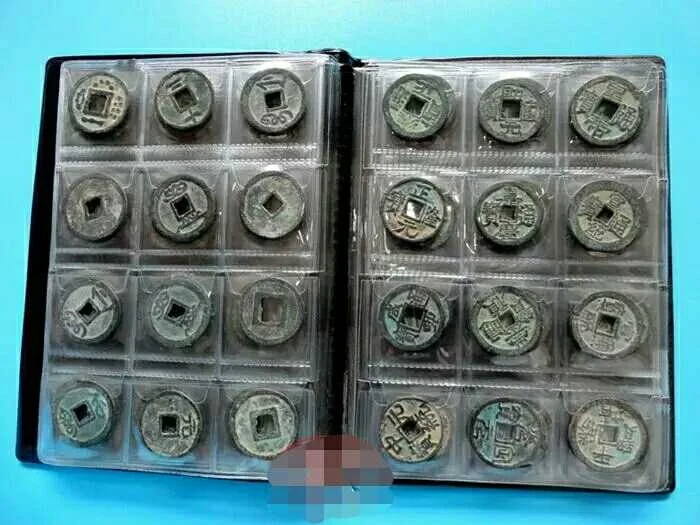 120 шт/Коллекция ценная китайская антикварная монета профессиональная монета книга металл ремесло Домашний текстиль