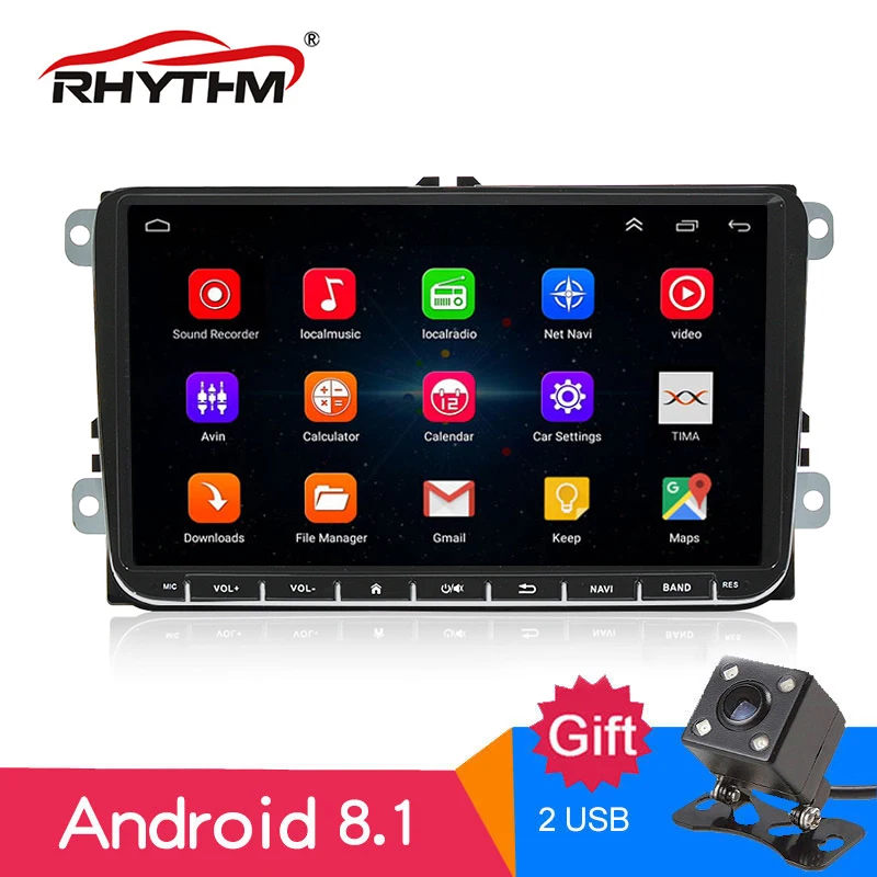 9 дюймов Android 6,0 Автомобильный ПК GPS, видеоплеер для VW/Volkswagen/TOURAN/POLO/PASSAT/Golf/Skoda/Seat CANBUS Wifi навигация радио FM