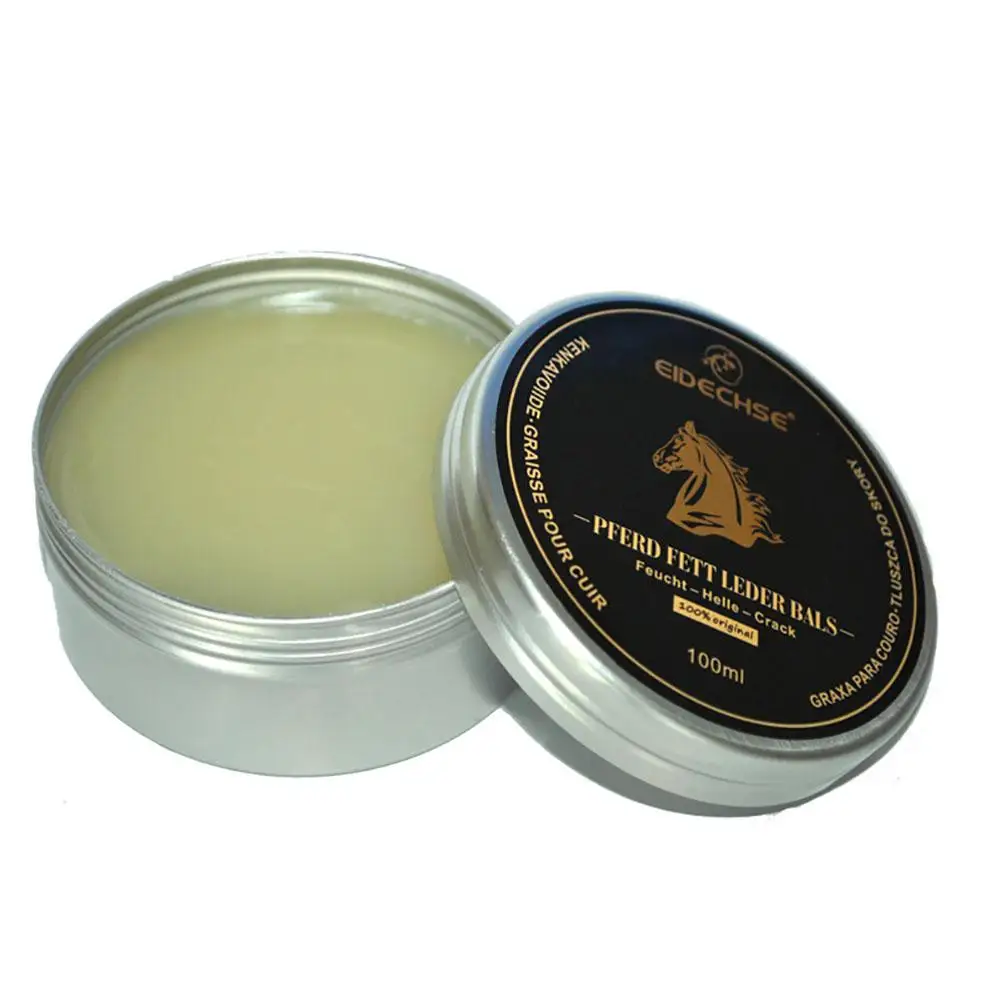 

100ML Car Care Universal Car Seat Leather Refurbished Wax Leather Shoes Sofa Leather Clothing Polish Glazing Clean Wax