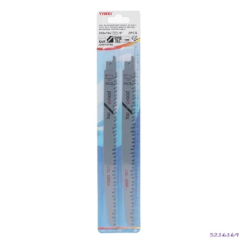 

2pcs S1531L Reciprocating Sabre Saw Blades 9.5" 240mm For Cutting Metal Wood-29#