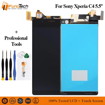 

5.5" Original LCD For SONY Xperia C4 Display Touch Screen with Frame For SONY Xperia C4 LCD Display Dual E5303 E5353 E5333