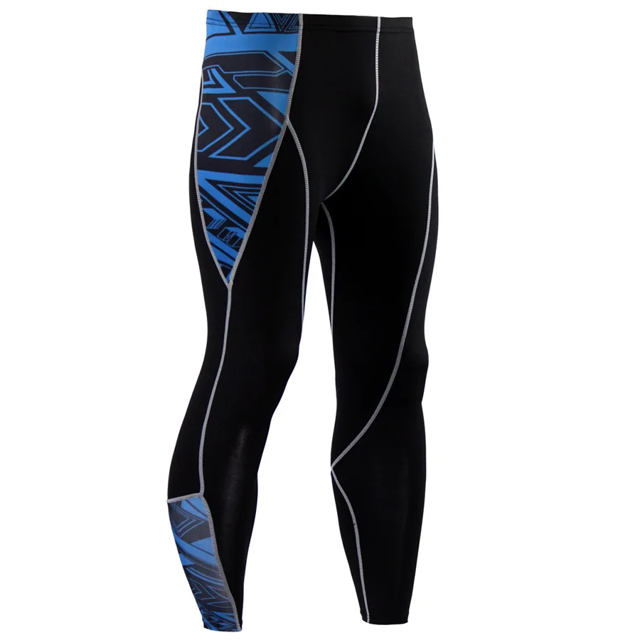 

Gym Clothing Jogging Suit Men's leggings Sweatpants Quick-drying Compression Pants Fitness training tights rashgard male S-4xl