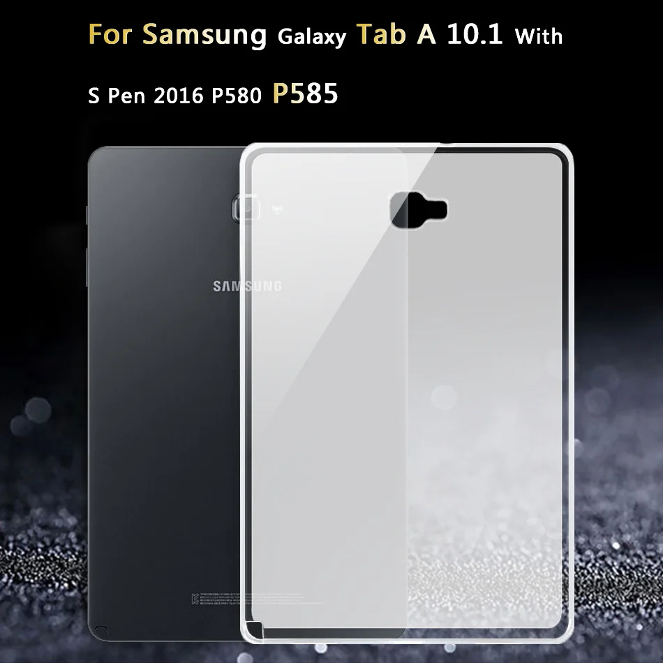 Чехол для samsung Galaxy Tab A A2 A6 E Tab S6 S4 S3 S2 S/Note 8,0 10,1 10,5 9,7 9,6 7,0 8,4 GT N5100 N5110 силиконовый чехол для планшета - Цвет: Tab A 10.1 P585