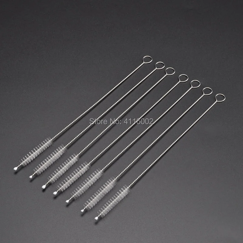 

1000pcs 175mm 200mm 240mm Stainless Steel Nylon Straw Cleaning Brush Drinking Pipe Tube Cleaner Baby Bottle Clean Tools