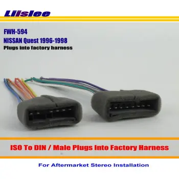 

Liislee Car ISO Wire Connector Cable For MAZDA Mountaineer Mystique Villager / Plugs into Factory Harness / Installation Kits