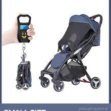 5,8 Кг yoyaplus мини коляска От 0 до 3 лет из дышащего материала Видимый люк 5-точечный ремень безопасности Детские коляски