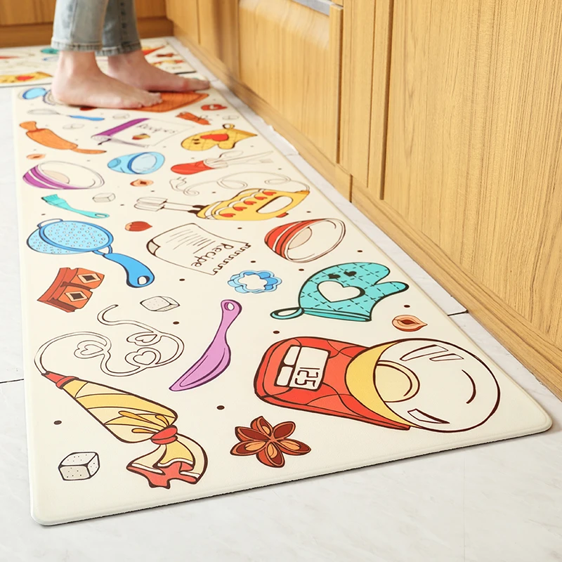 cheap Anti Fatigue Mattress Kitchen Mat Comfortable Floor Mat Leatherwear Kitchen Sofa Floor