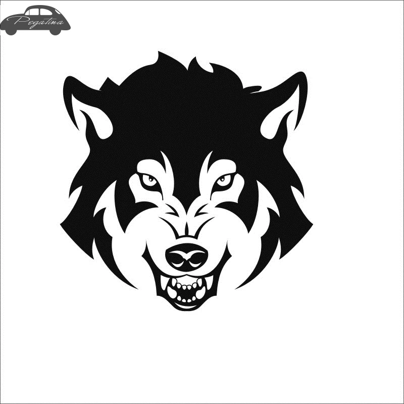 Wolf Decal Posters Wall Decals Pegatina Quadro Parede Decor Mural Wild Animal Sticker 719
