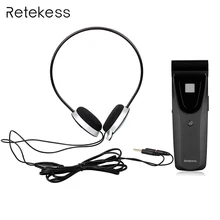 Retekess T121 16 каналов без шума инфракрасный приемник для цифровой инфракрасной беспроводной эмиссионной конференц-системы F9409