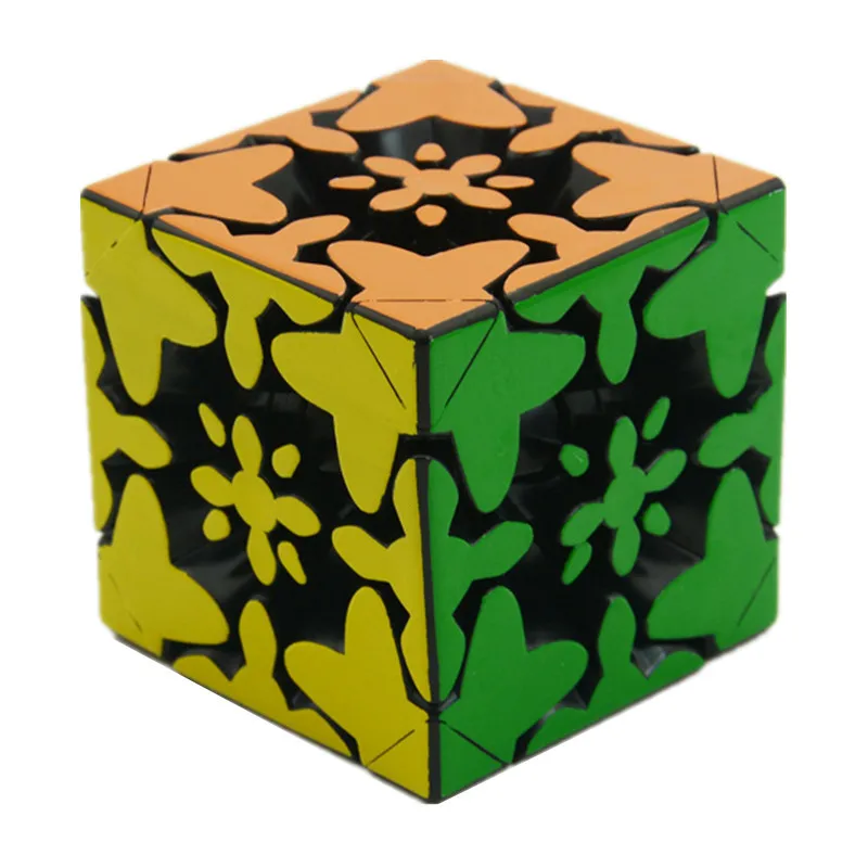 FangCun 3x3x3 Mixup Шестерни Magic Cube тепло печати Логические кубики Развивающие игрушки