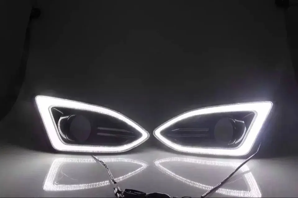 

led drl daytime running light for ford edge 2015 top quality fast shipping