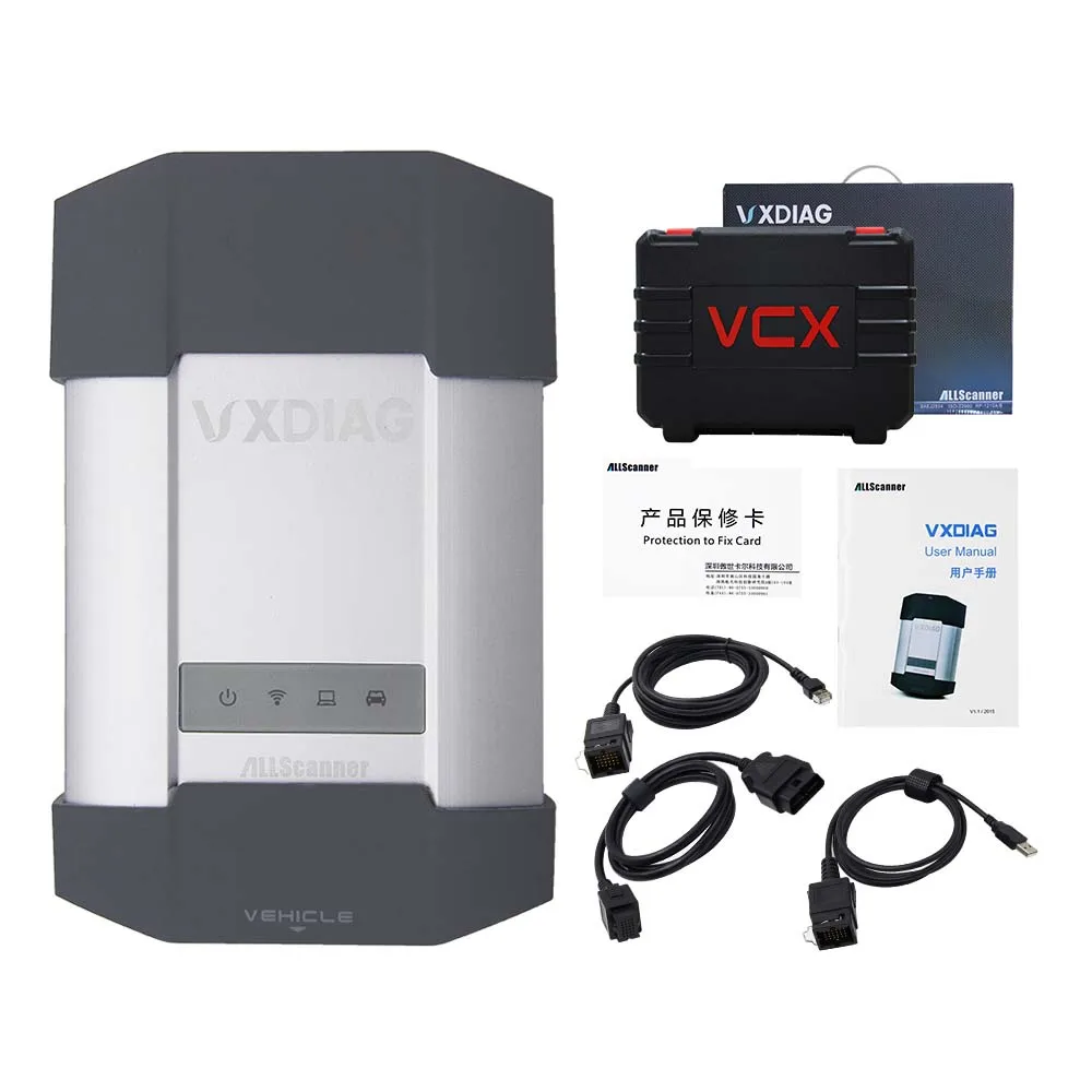 VXDIAG VCX плюс OBD диагностический инструмент для Порше тестер II V18.1 для Land Rover/Jaguar V153 VXDIAG VCX-PLUS сканер - Цвет: VCX Vxdiag Plus