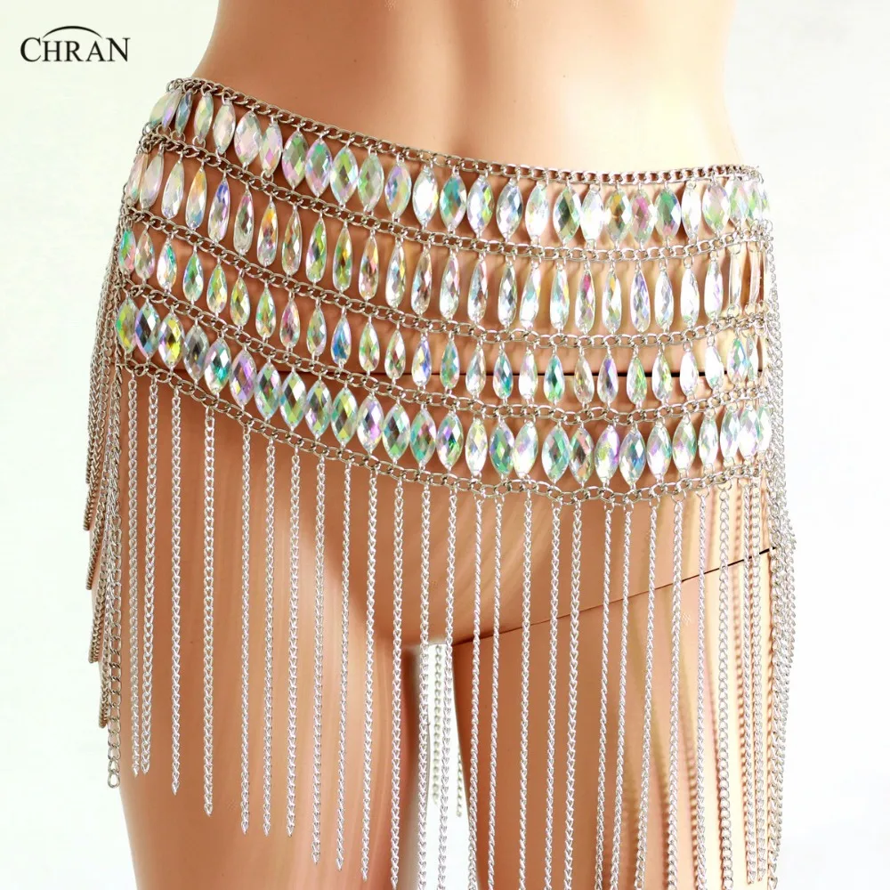 festival chain skirt belt