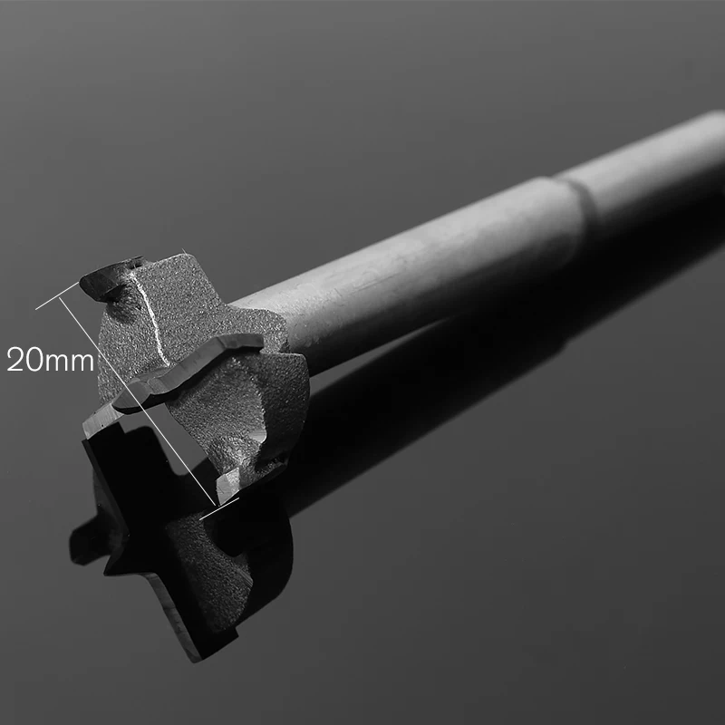 20mm Forstner Auger Drill Bit Set Wood Drilling Woodworking Hinge Hole Saw Window Wooden Cutting Rotary Hand Tool Accessories