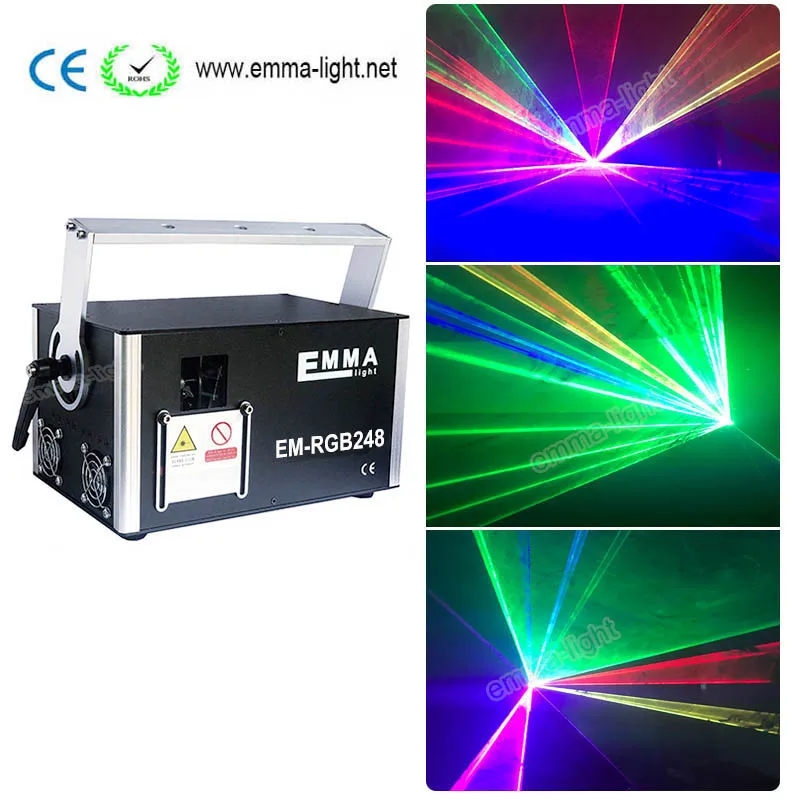 

Mini ilda dmx 3W Analog Modulation Full Color RGB laser light with SD Card Function with 520nm green
