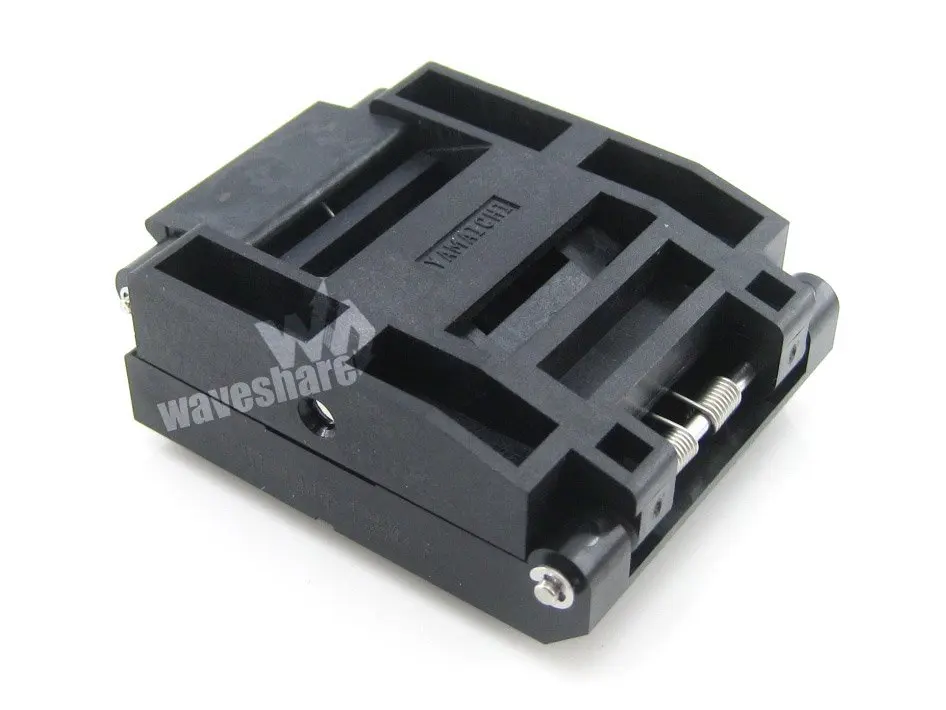 IC51-1444-1354-7 QFP144 TQFP144 FQFP144 PQFP144 Yamaichi QFP IC Test Burn-in Socket Programming Adapter 0.5mm Pitch