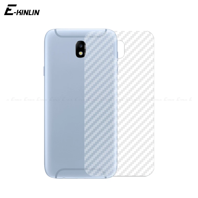

Soft Carbon Fiber Protective Back Film For Samsung Galaxy M20 M10 J7 Core Neo J6 J5 J4 Plus Pro 2018 2017 Rear Screen Protector