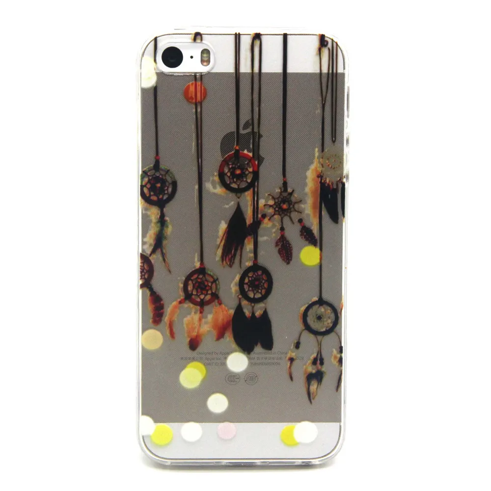 TPU Soft Case For iPhone 5 Transparent Ultra-Thin Silicone Phone Cover |