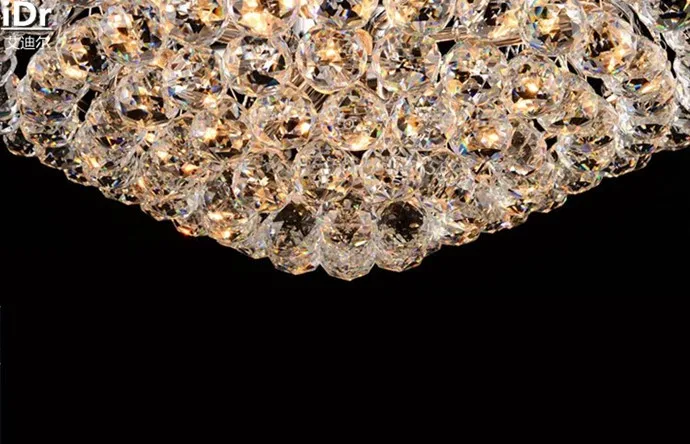 Простой и современный Ресторан светодиодные лампы кристалла ресторан спальня прихожая освещение с кристально Люстры rmy-0207