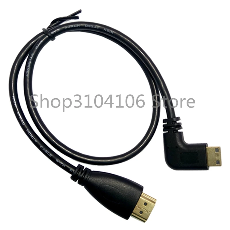 0,5 метров локоть мини HDMI к HDMI видео линия Мини HDMI локоть HDMI кабель