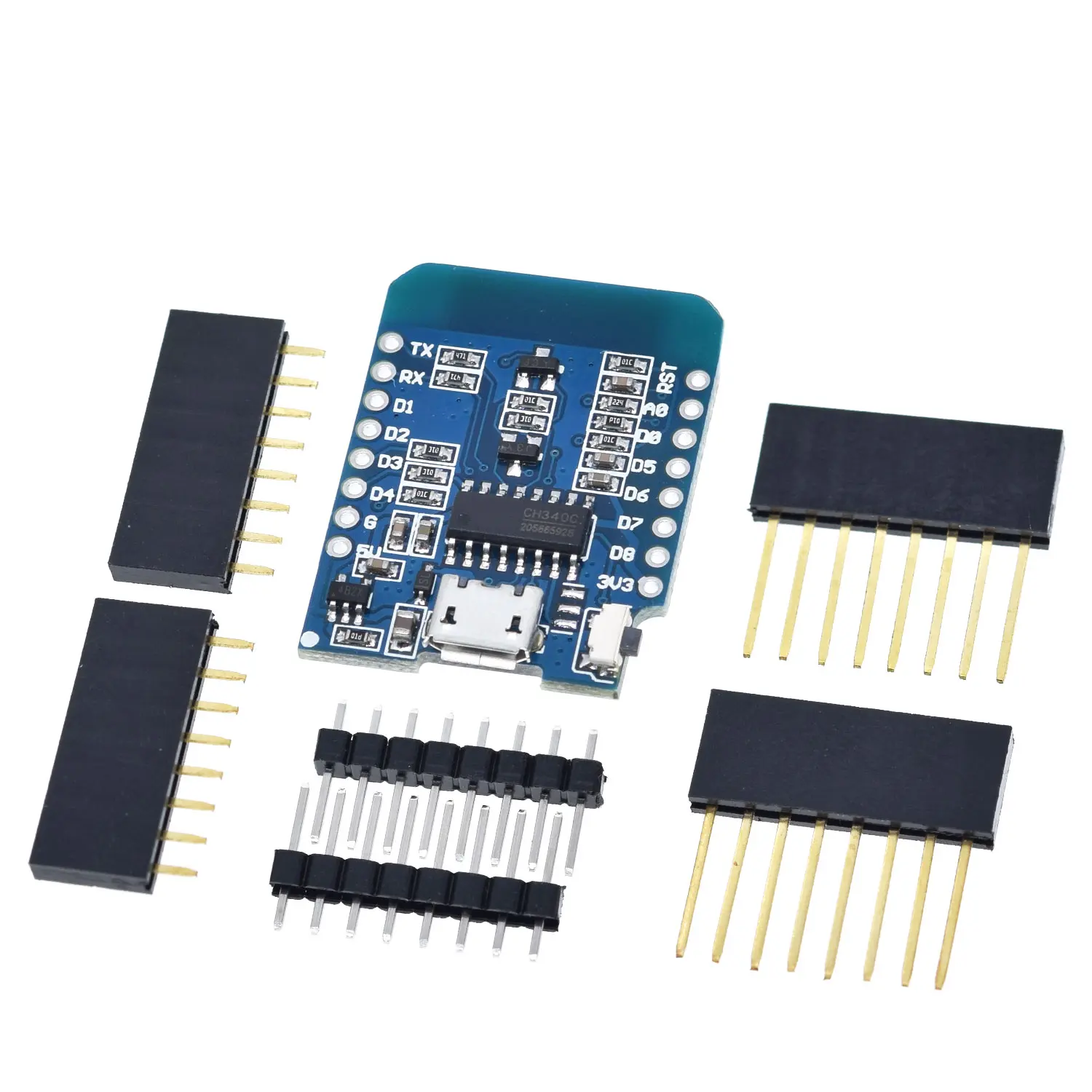 ESP8266 ESP-12 ESP12 WeMos D1 Мини-модуль Wemos D1 Мини WiFi макетная плата Micro USB 3,3 В на основе ESP-8266EX 11 цифровых контактов