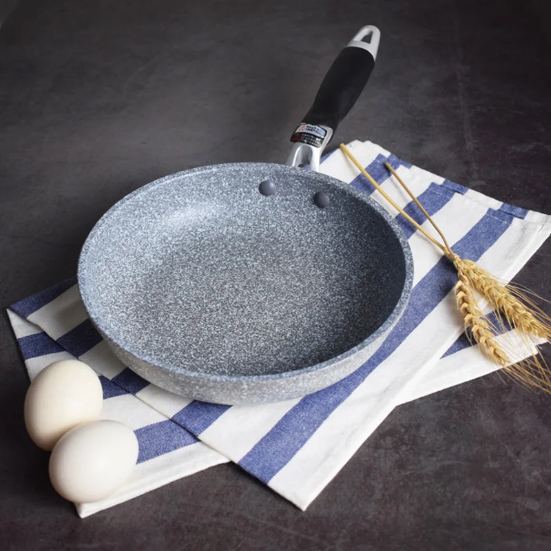 ICESTCHEF японский стиль риса каменный противень антипригарная сковорода с анти-обжигающая Сковорода с ручкой плита кухонные инструменты