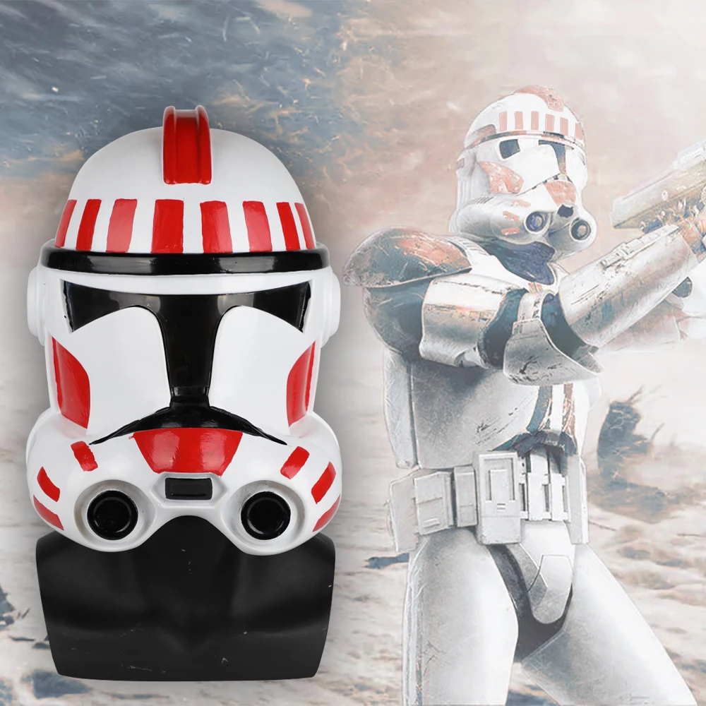 

Star Wars Clone Troopers Helmet Star wars Dressed Cosplay Solider Helmet PVC Mask Halloween Props